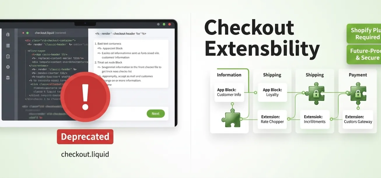 Shopify Checkout Extensibility for UI Extensions and Functions