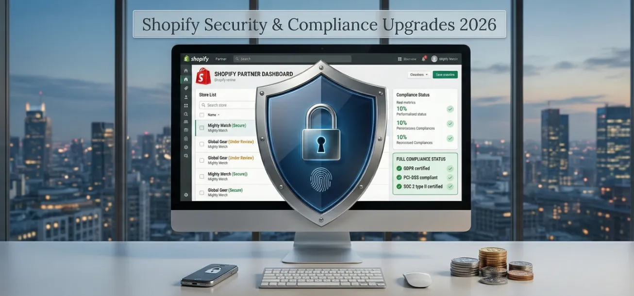 Shopify Security Shopify Security & Compliance Upgrades 2026: